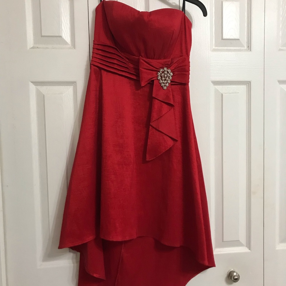 Red dress